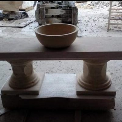 Marble - Travertine Benches