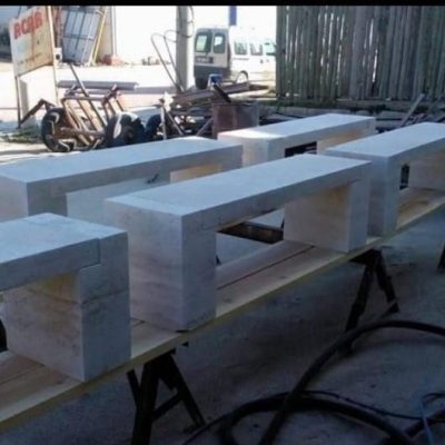Marble - Travertine Benches